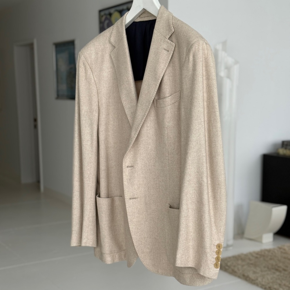 Faconnable Light Tan Men's Blazer